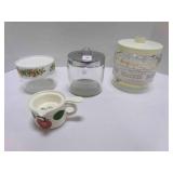 Glass Storage containers w/lids-Spice O Life