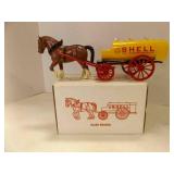 ERTL 1996 Shell Antique Die-Cast Horse Drawn Tank