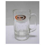 A & W Root Beer Glass Mug 6"