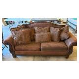 BROWN SOFA