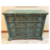 TEAL ACCENT DRESSER