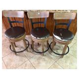 3 BAR STOOLS