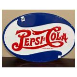 PEPSI COLA METAL SIGN