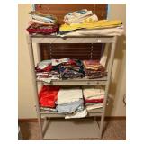 SEWING MATERIAL AND SHELVING