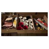 COFFEE MUGS - HOT PADS - KITCHEN UTENSILS