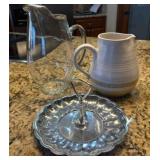 FRANCISCAN PITCHER, GLASS PITCHER