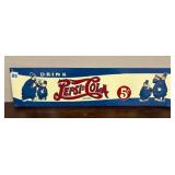 PEPSI COLA METAL SIGN