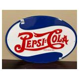 PEPSI COLA METAL SIGN
