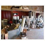 large amount of duct work