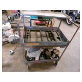 Shop built roller cart