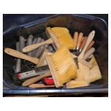 Assort of Brushes And Trowels