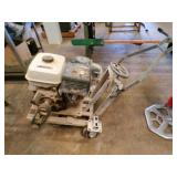gas powered concrete saw