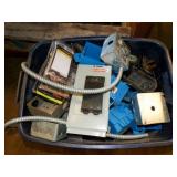 tub of electric pugs, etc.