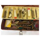 ASSORT. OF BULLETS - GUN PARTS ETC.