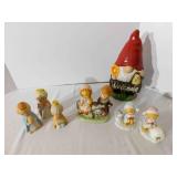 Homco Figurines (6), Troll