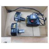 DeWalt Batteries (3), Charger