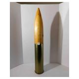 105mm Army Shell Casing w/ Wood Top