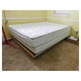 Queen Bed Frame w/ Sleep Number Mattress