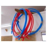 Pex Water Line, assorted pieces