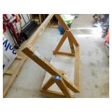 Rolling Wooden Workshop Cart - home made