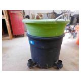 Large Bucket, Bottom of Shop Vac - 2 pieces
