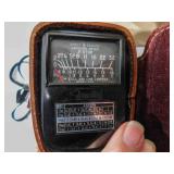 Weston Exposure Meter in Case
