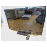Emerson 30" Flatscreen TV on base with remote