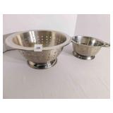 Metal Colanders (2)
