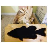 Wood Craft Project Pieces (1 box)