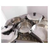 Revere Ware Pots, Pans, Lids