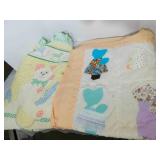 Baby Quilts - one hand made (2)