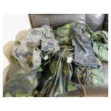 Camouflage Rain Gear, variety