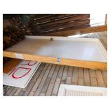 Hollow core door with frame 36" x 80"