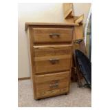 Wood Drawer/File Cabinet