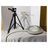 Ottlite Floor Lamp Magnifier, Tri-Pod