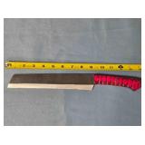 Serrated bread knife. Damascus steel.