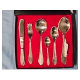 Flatware cutlery set. 6 place setting.