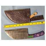 Cleaver w/composite/wood handle.