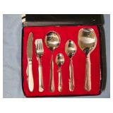 Flatware cutlery set. 6 place setting.