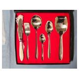 Flatware cutlery set. 6 place setting.
