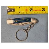 Small folding knife w/key chain.