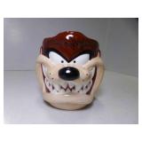 1995 Warner Bros Tasmanian Devil 3D Ceramic Coffee