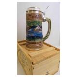 NEW 1987 Wood Duck Beer Stein Waterfowl Series