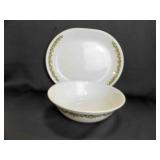 Vintage  Corelle Spring Blossom Green 12" Platter