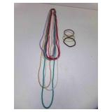 8 Twist Bead Necklaces & 4 Bracelets