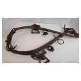 Antique Pair of Horse Hames