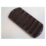 Vintage 12" Lodge Cast Iron Corn Bread Pan
