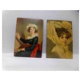 Print on Metal Self Portrait French, 1ï¿½" X 2ï¿½"