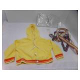 Tiny Baby Terry Cloth Hooded Jogging Jacket - NEW