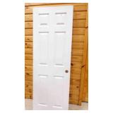 USED Door White 79ï¿½"H x 29ï¿½"W x 1 3/8" Thick